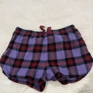 Plaid Pajama Shorts